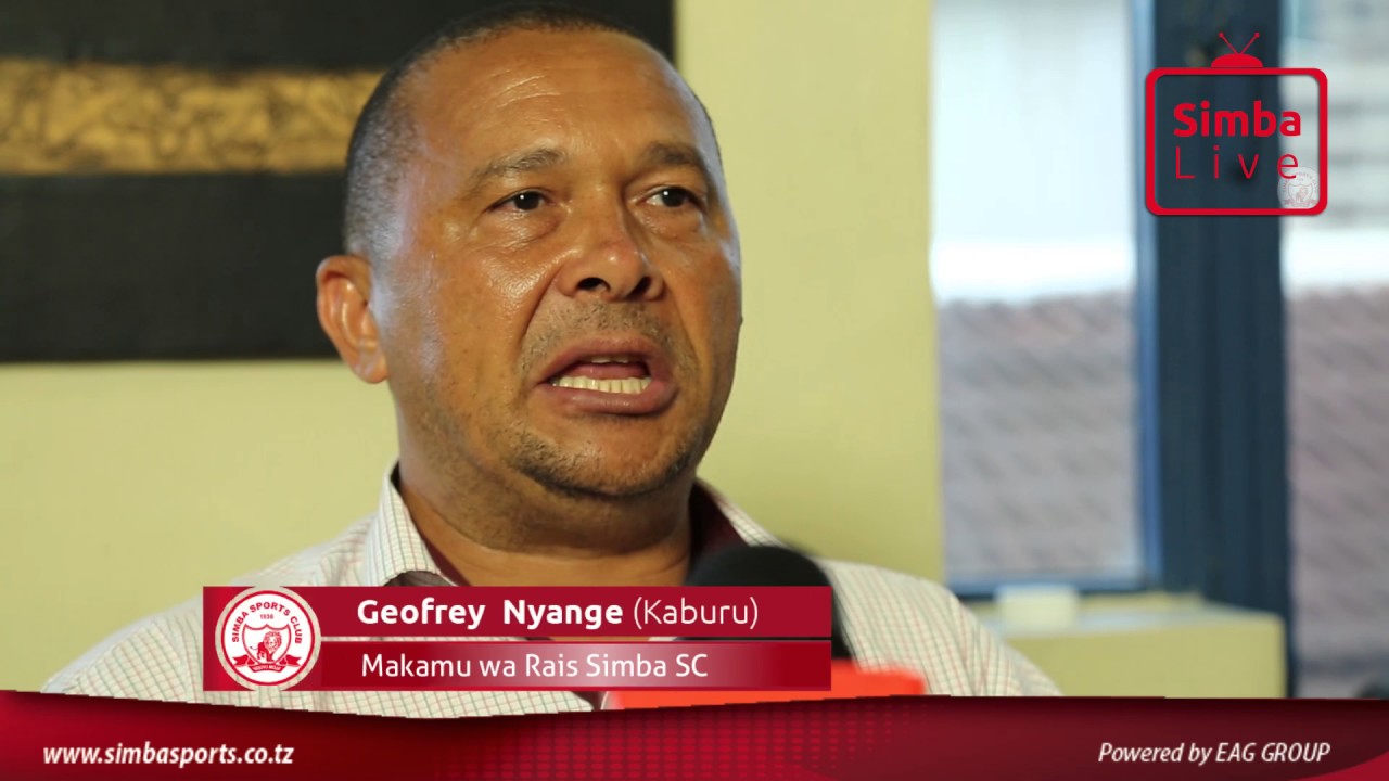 Ifahamu kwa Undani Historia ya Makamu wa Rais wa Simba Geofrey Nyange "Kaburu"