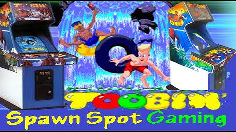 Toobin Arcade Game From Start To Finish! (No Commentary)