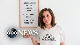 'Anxious mom's' photo series shines light on maternal mental health