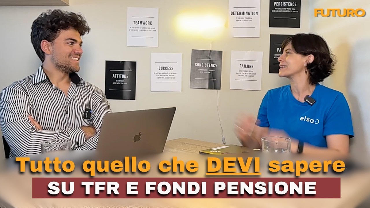 Tutto quello che DEVI sapere sul TFR e i Fondi Pensione | Anna Vinci Co-Founder di Ciao Elsa