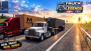 Truck Simulator Legends USA Gameplay 🚛🔥 | Epic Truck Driving Adventure 🇺🇸 screenshot 2