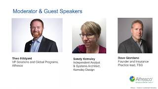 Alfresco & TSG - Managing Claims Content Chaos with Intelligent Content Services