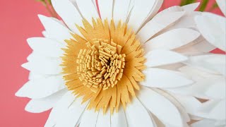 How to Make Paper Daisy Flowers Step by Step: DIY Paper Flower Tutorial