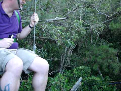 tree top adventure canopy ride with dennis.MPG