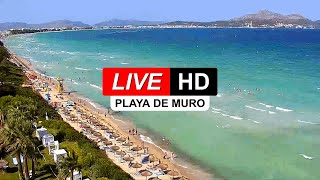 Live Webcam Playa de Muro 🏖️ Resort Playa Esperanza ☀️ Muro ☀️ Mallorca ☀️ Baleares 🌎 🅻🅸🆅🅴