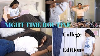 NIGHT TIME ROUTINE + BLOOPERS 😂 | DisisReyRey