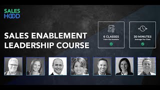Sales Enablement Leadership Course Overview