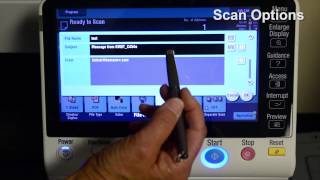 bizub Basic Scan and Scan Options Overview