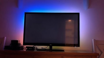 Hyperion LED setup Dirt 5 track test