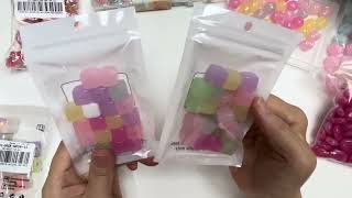 Pandahall : sweet Candy like beads ! First happy mail at new home🤗