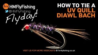 How to tie a UV Quill Hot head Diawl Bach - FlyDays