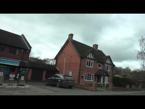 Driving From Martley To Stanford Bridge, Worcester, Worcestershire England 7th February 2024