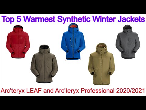 Arc'teryx LEAF & Professional : Top 5 Warmest Synthetic Winter Jackets 2020 / 2021