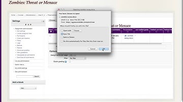How to Create a Rubric within Assignment in Moodle