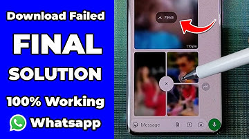 100% Working Whatsapp Download Failed : Unable to complete हिन्दी error Fix
