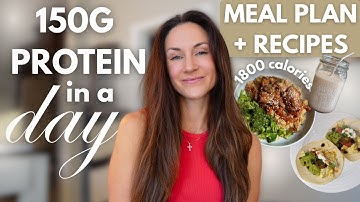 150g of Protein a Day | Realistic Meal Plan & Recipes (As a Busy Mom of 4!)