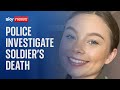 Mother of soldier who is believed to have taken her own life speaks out