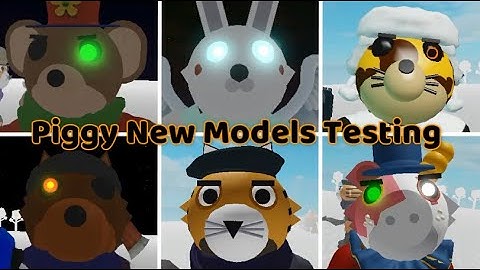 Piggy New Models Testing - All Jumpscares (Game created by: matepro20099)