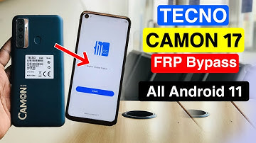 Tecno Camon 17 (CG6j) frp bypass ||  Compte google tecno Camon 17, App not installed || YouGtech