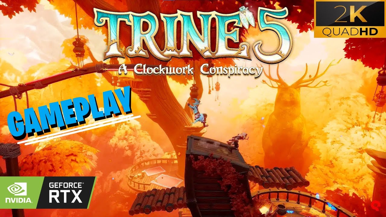 Trine 5: A Clockwork Conspiracy Gameplay Video