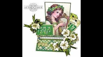 Authentique March Desk Calendar Tutorial