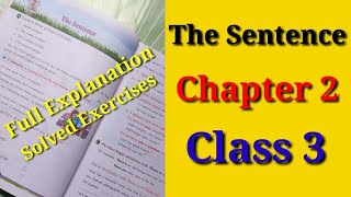 The Sentence For Class 3 | Class 3 English Grammar | Class 3 English | Class 3 English Chapter 2