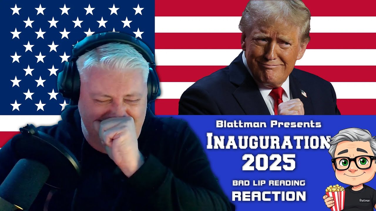 INAUGURATION 2025 - BAD LIP READING REACTION | Blattman Presents