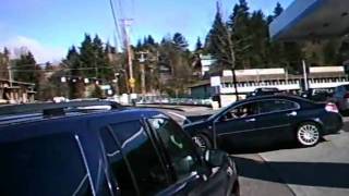 Low speed right hook close call Sylvan 20100217.wmv