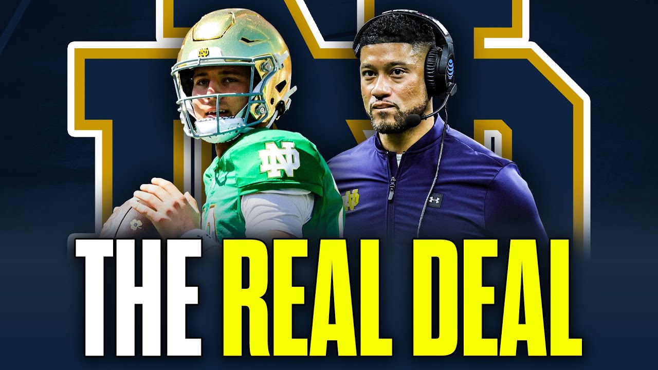 CJ Carr Looks Like Notre Dame’s Next Great QB