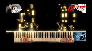 JAMES BOND MAIN THEME SICK PIANO COVER!!!!!