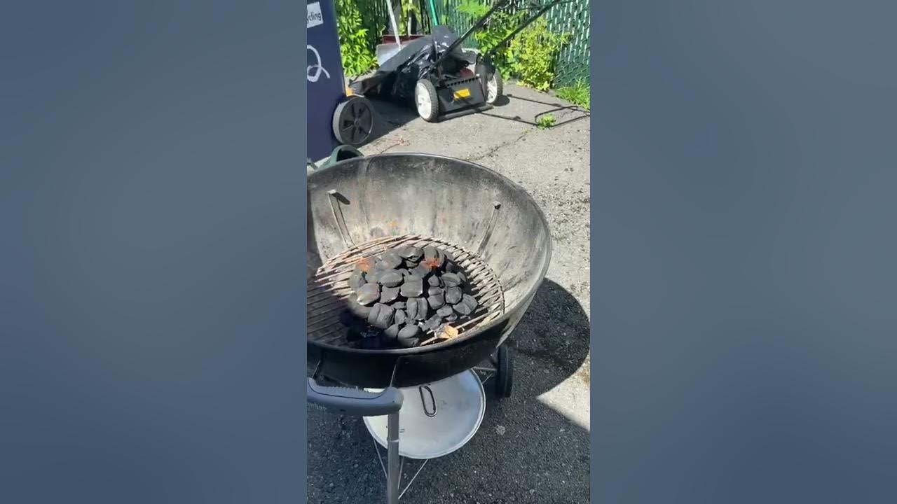How to Light Charcoal Without Lighter Fluid! A Tip From JRM Sweeps Channel!!! YouTube