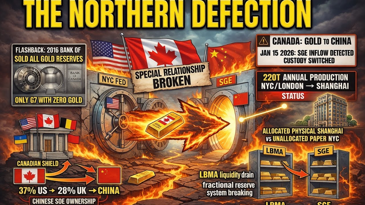 Canada Gold Reserve Analysis: Why They're Choosing China Over America