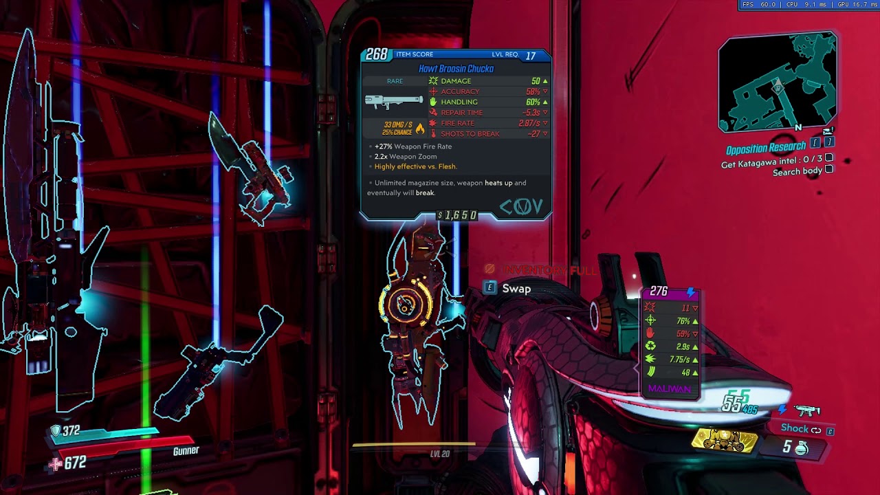 Borderlands 3 -  Unlucky Typhon dead drop, no Epic and legendary | Skywell 27 Promothea