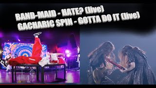 BAND-MAID new LIVE for HATE?, GACHARIC SPIN new LIVE for GOTTA DO IT, RISING BANDS FROM JAPAN
Join our website for news updates! https://gaijinguys.com/
❤️Join this channel to get access to perks:
https://www.youtube.com/channel/UCwb6YTNZoNpRTD-xQs1oEMQ/join
Stream Podcast on Spotify
https://open.spotify.com/show/0WIi51GaCxHWupnYjf14ad?si=c7f9b710236c48cc
👕👉 https://gaijinguys.myspreadshop.com
🟣GAIJIN GUYS Discord! https://discord.gg/CTBPjNqggu
😱Get EXCLUSIVE Reactions and Content at https://www.patreon.com/gaijinguys
🐦https://twitter.com/GaijinGuysPod
❤️https://www.instagram.com/gaijinguyspodcast
❄️https://www.tiktok.com/@thegaijinguys
Follow the GUYS main Channel!
👉🦊https://www.youtube.com/c/dicodec
👉❤️https://www.youtube.com/c/RyanMear
👉😍https://www.youtube.com/c/WavePotter
👉😱https://www.youtube.com/c/TheChampOfMedium
Affiliate LINKS!
Launch your own PODCAST!
https://www.buzzsprout.com/?referrer_id=1930012
#gaijinguys #jrock BAND-MAID new LIVE for HATE?, GACHARIC SPIN new LIVE for GOTTA DO IT, RISING BANDS FROM JAPAN