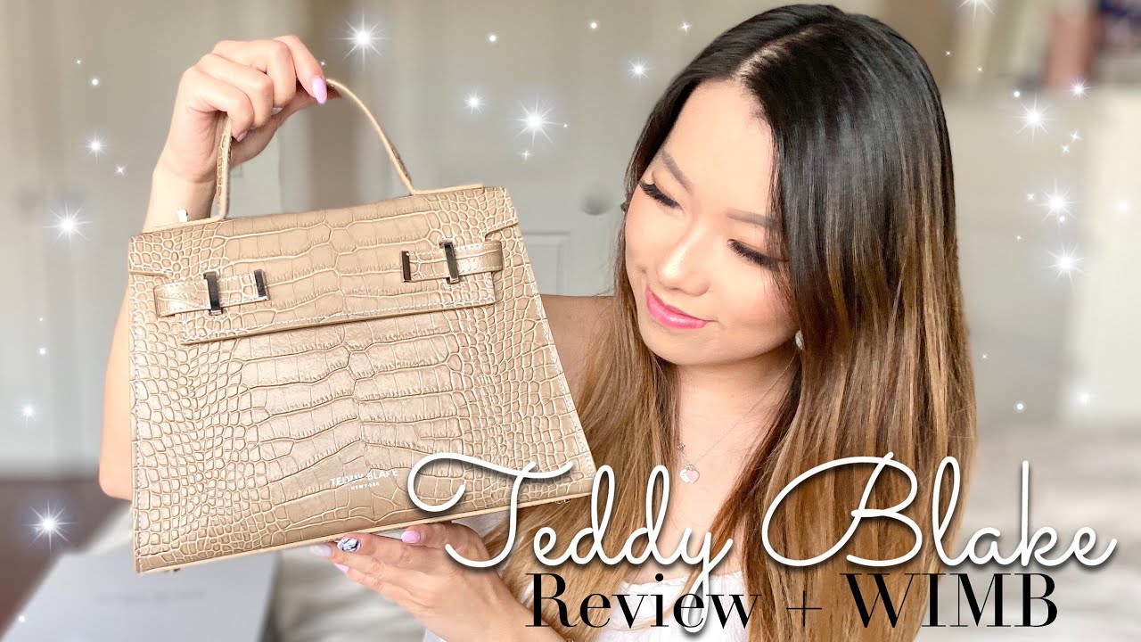 WHAT'S IN MY WORK BAG? 👜  TEDDY BLAKE AVA Handbag Review & Unboxing 