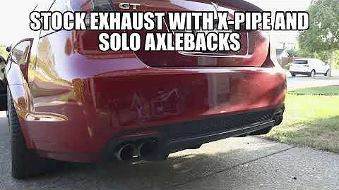 2009 G8 GT Exhaust Before and After Solo HFC and Cyclone Catback