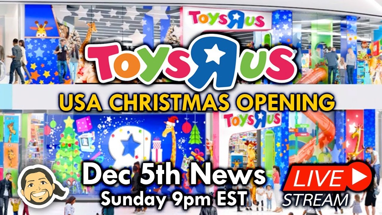 NEW Toys R Us Flagship Store Opens in the USA in time for Christmas