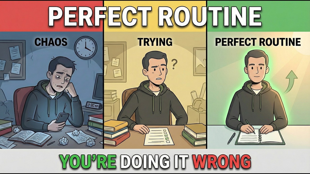The PERFECT Daily Routine for Students (You’re Doing It Wrong!)