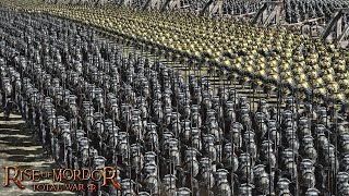 ДАЙН ПРОТИВ ТРАНДУИЛА - Гномы VS Эльфы - 28 000 юнитов - Rise Of Mordor
