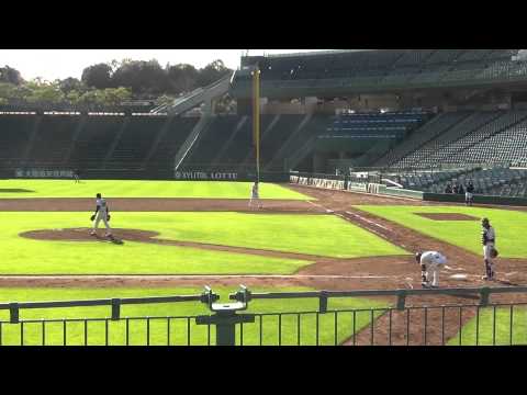プロ野球トライアウト 20111124 坪井俊樹-大城 GG 古木 渡部