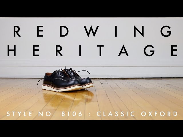REDWING HERITAGE | 8106 Oxford | The Boot Guy Reviews - YouTube