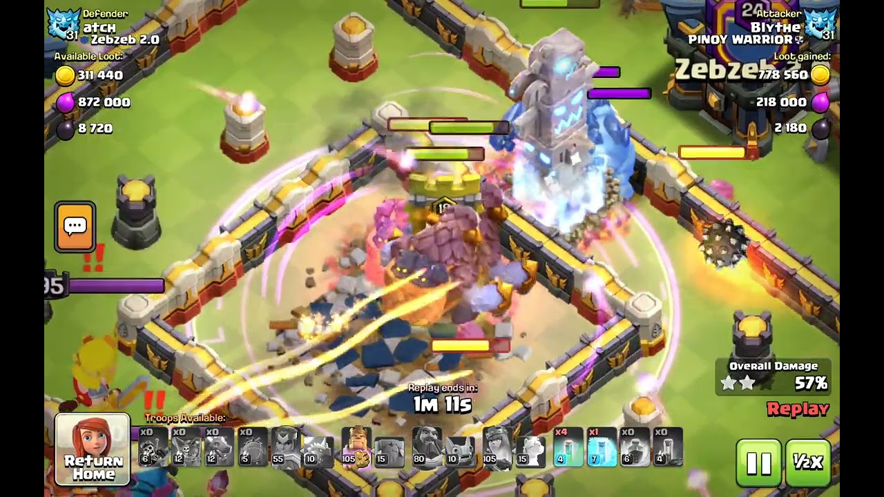 Clash of Clans Air sweeper bug or not??