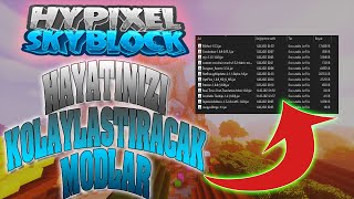 Hypi̇xel Skyblock Hayat Kolaylaştiran Modlar 