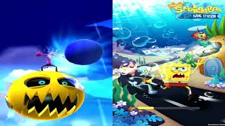 Sonic Dash vs SpongeBob Game Station - Sonic & Patrick Characters Android Gameplay HD screenshot 3