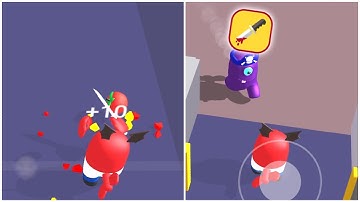 RED ASSASSIN 3D GAME PLAY #14 | AMONG US GAME ON ANDROID/IOS