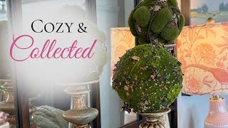 Cozy & Collected | A Soft, Romantic Family Room with Texture & Color screenshot 3