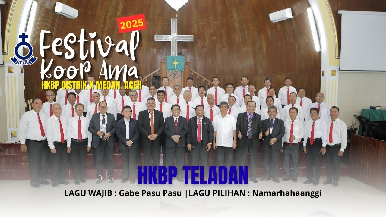 HKBP Teladan (No.Urut.5 Festival Koor Ama HKBP Distrik  X Medan Aceh)