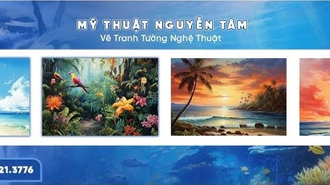 Nghệ Thuật Tranh Tường Tại Sài Gòn-Hồ Chí Minh/Những Bức tranh Trang Trí Do Nguyễn Tâm-Art Thể Hiện