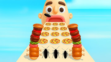 Sandwich Runner - SpeedRun All Levels Gameplay Walkthrough Android,ios New Update NCL83