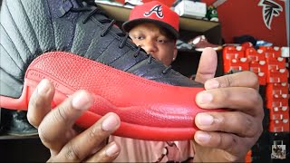 FLU GAME LOWS?? JORDAN 12 LOW SUPERBOWL SATURDAY PICK UP VLOG!! 